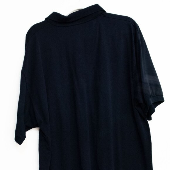 Gildan DryBlend Navy Polo Shirt - 2XL Short-Sleeve - Picture 8 of 8